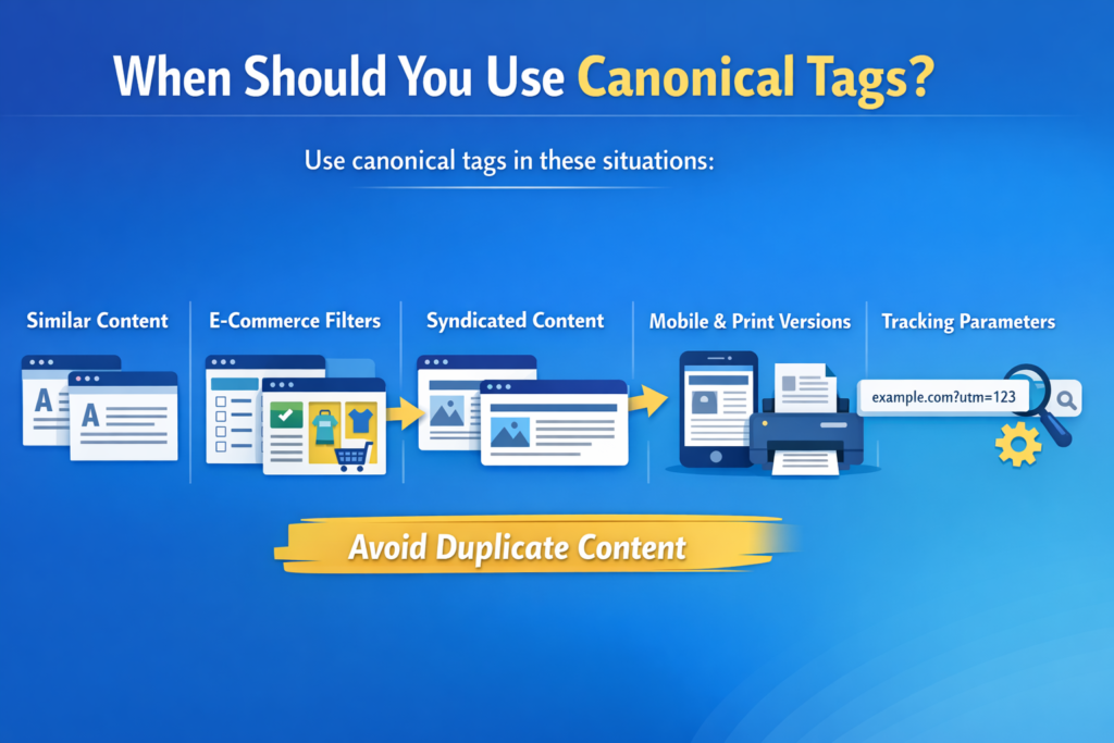 When Should You Use Canonical Tags