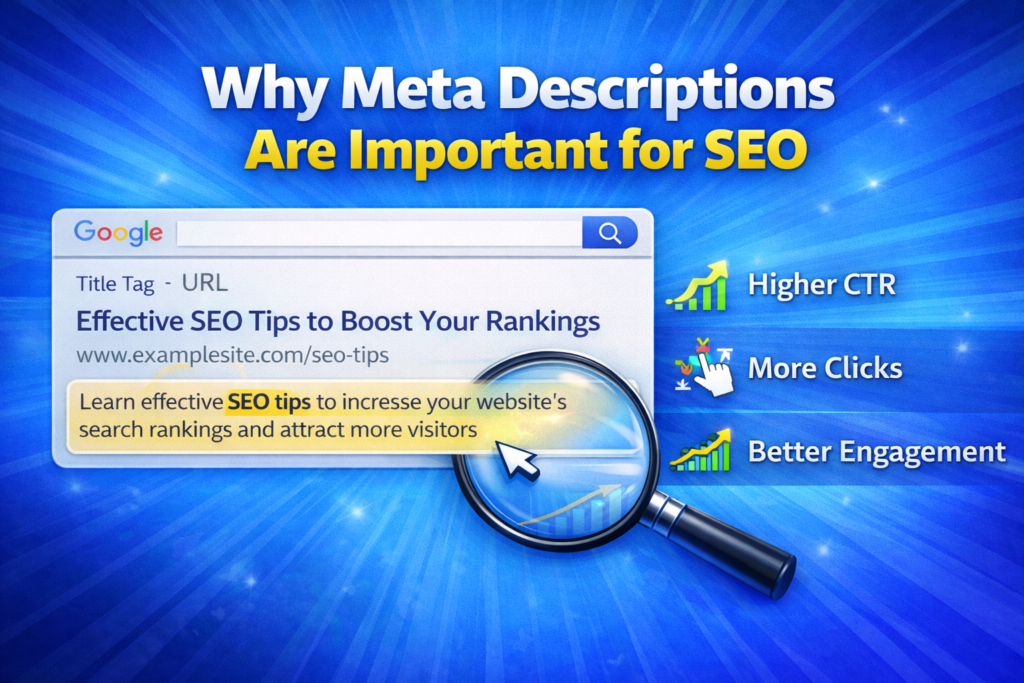 Why Meta Descriptions Are Important for SEO
