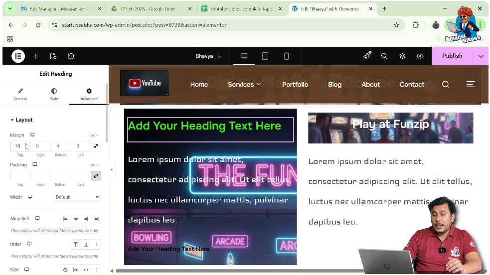 Adjust Margin Values