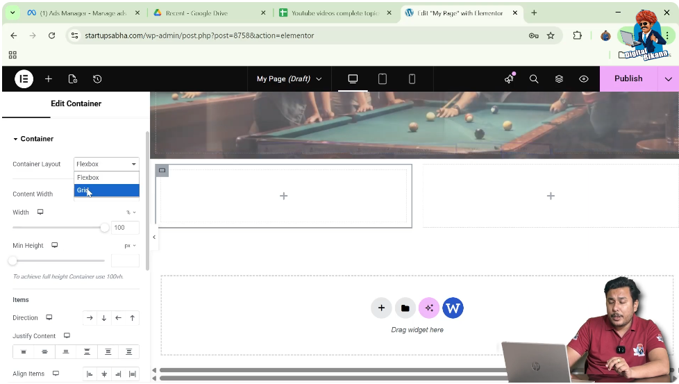 Change Layout to Grid