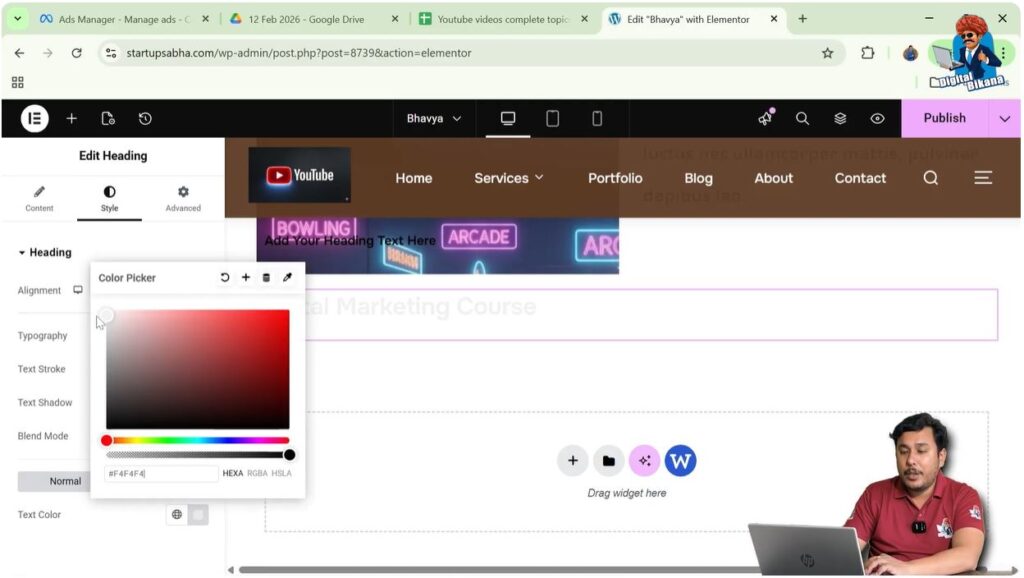 Change Text Color