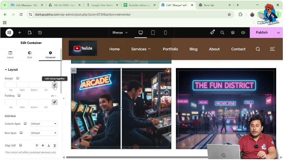 Delink Margin Values