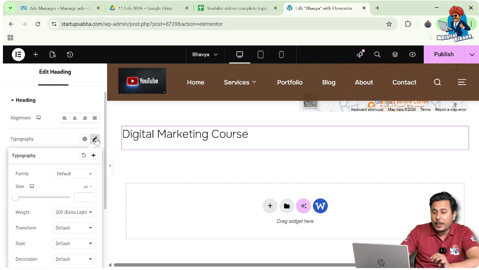 Enable Typography Controls