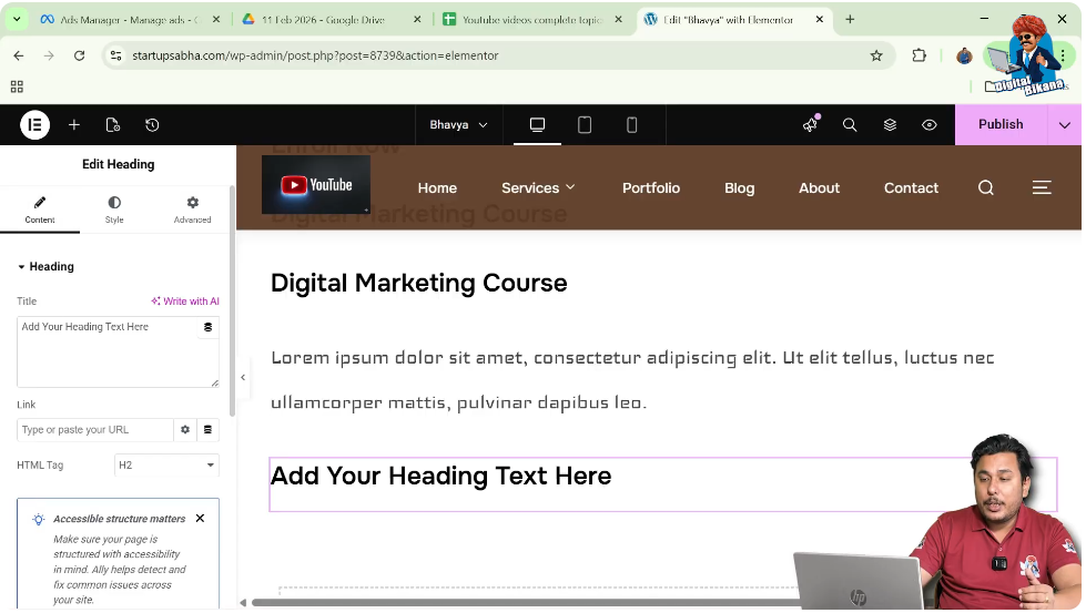 Enter Subheading Text