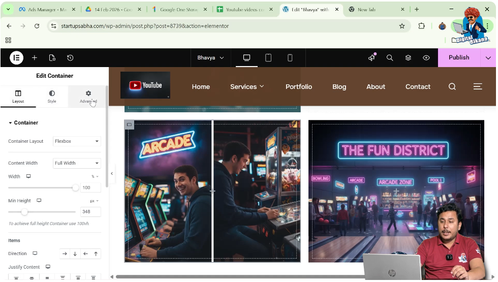 Go to Advanced Settings