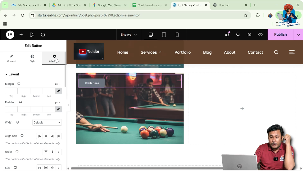 Go to Advanced Settings