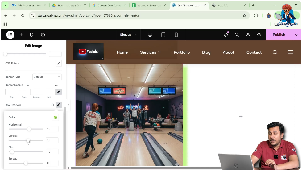 Increase Vertical Value