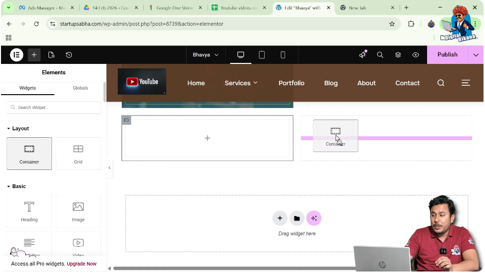 Repeat for Second Column