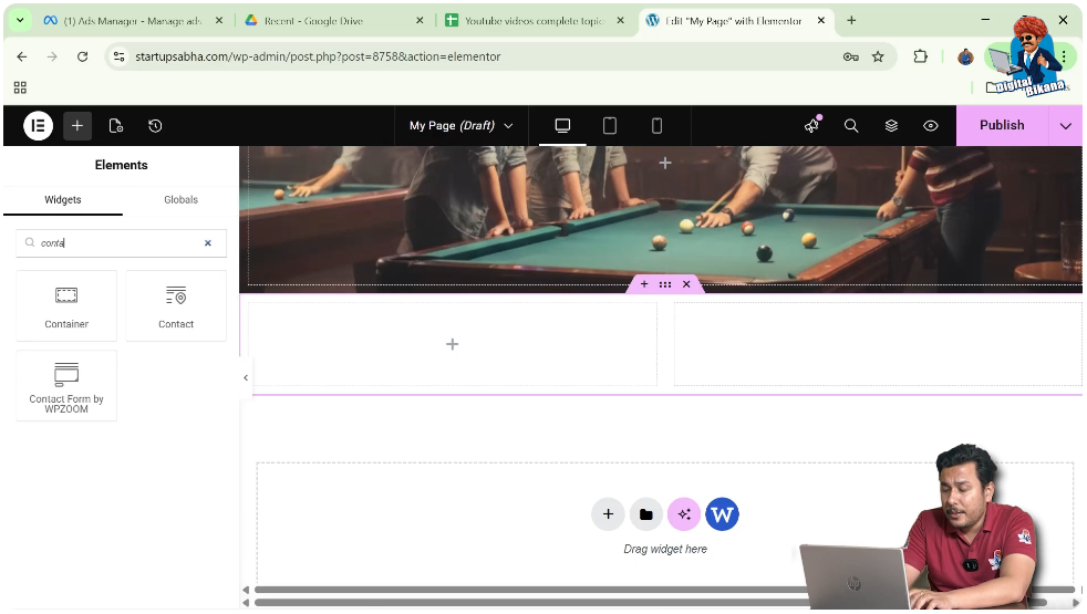 Search for Container