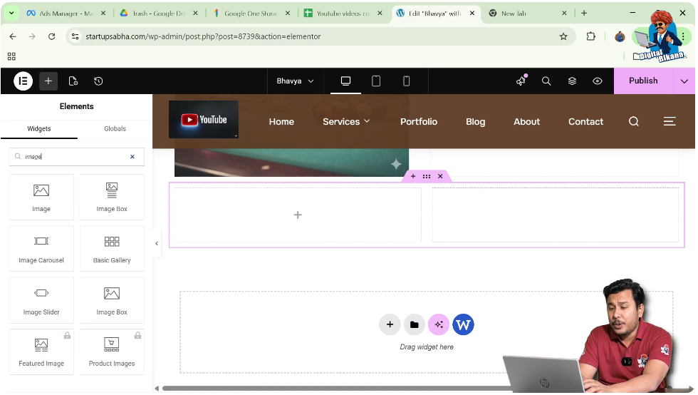 Search for Image Widget