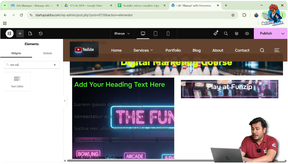 Search for Text Editor