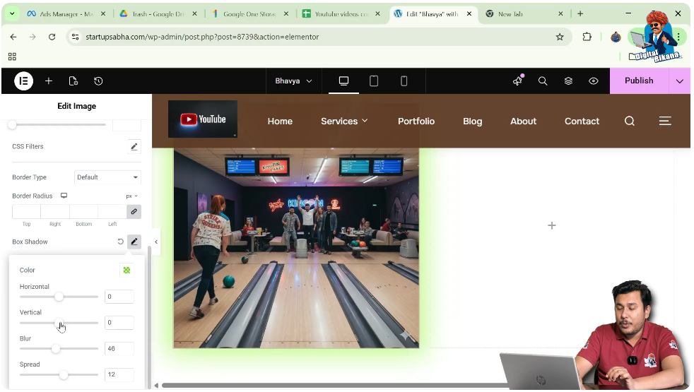 Set Vertical to Zero